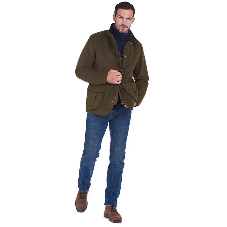 Barbour Gilpin Wax Jacket - Olive