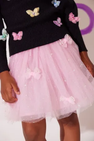 Bows and Pearls Tutu