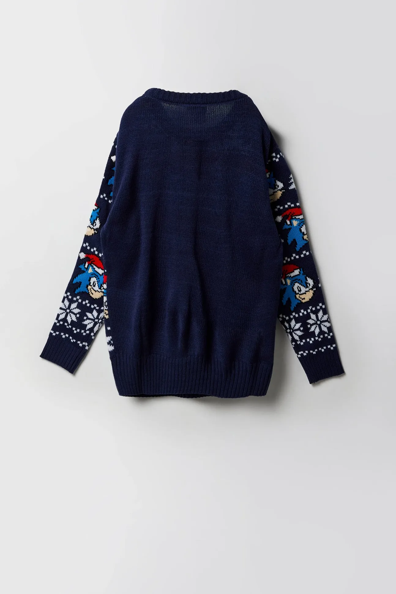 Boys Sonic Christmas Sweater