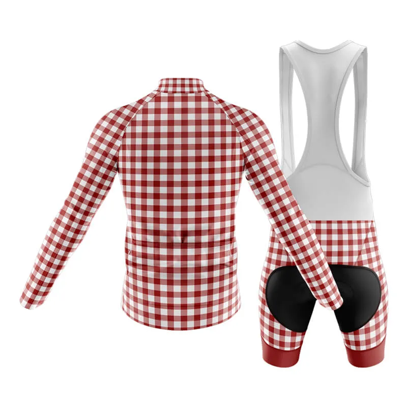 Checkered (Red) Club Cycling Kit