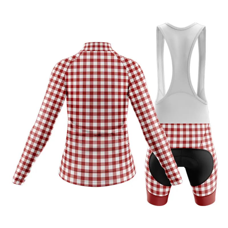 Checkered (Red) Club Cycling Kit