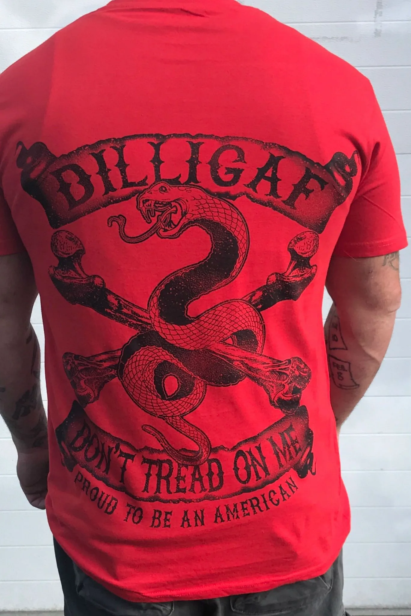 Don't Tread on Me Snake Tee