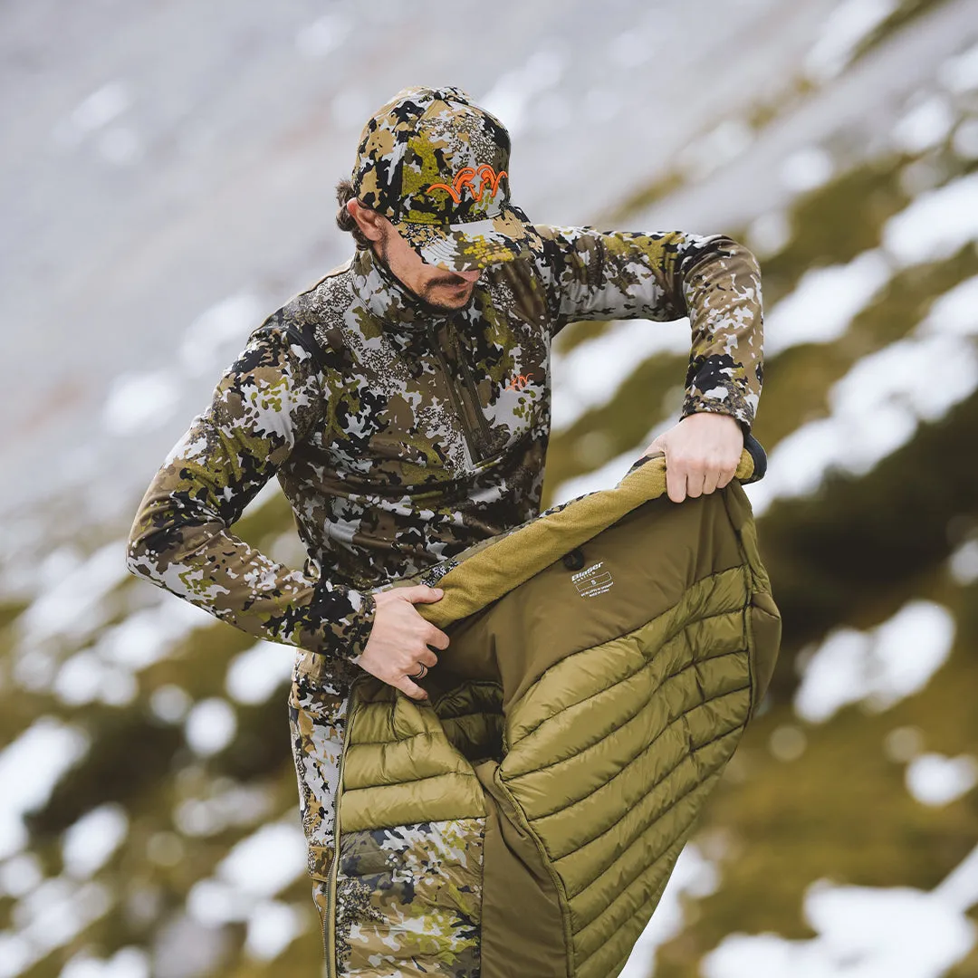 Drain Halfzip - HunTec Camouflage by Blaser