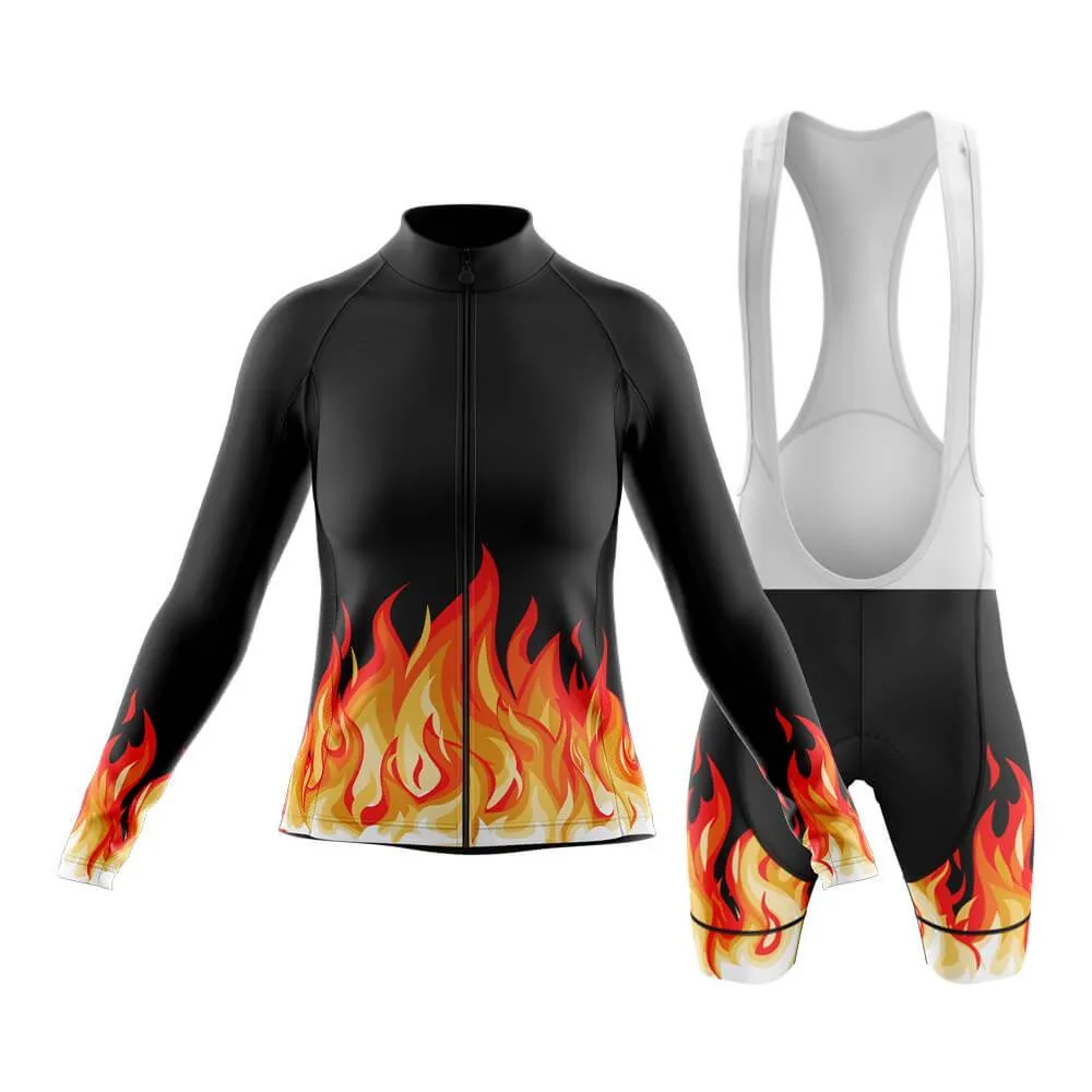 Elemental Fire (Black) Club Cycling Kit