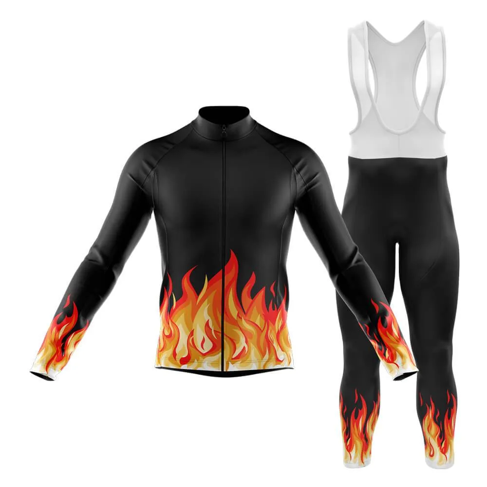 Elemental Fire (Black) Club Cycling Kit