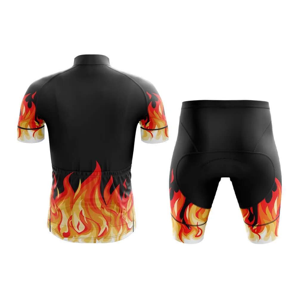 Elemental Fire (Black) Club Cycling Kit