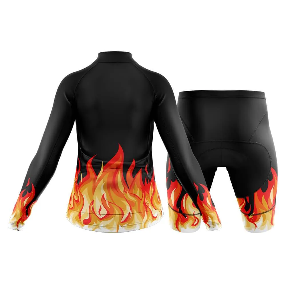 Elemental Fire (Black) Club Cycling Kit