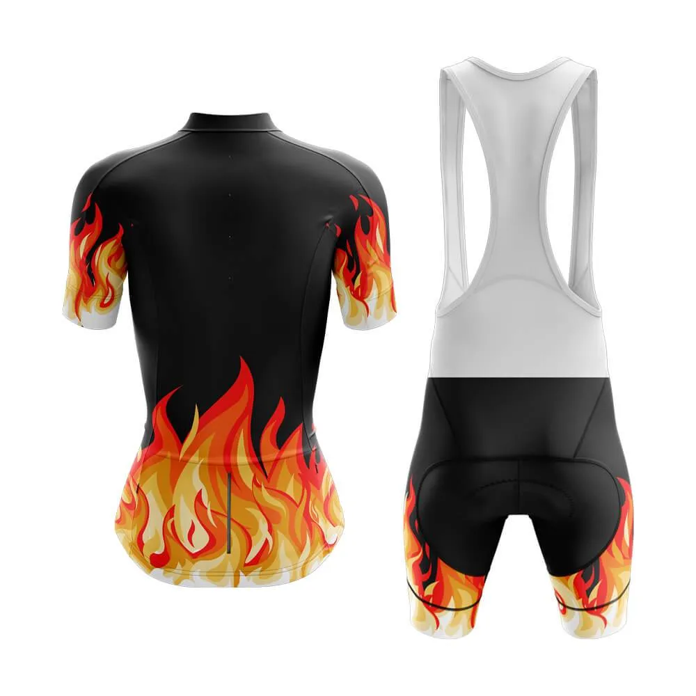 Elemental Fire (Black) Club Cycling Kit