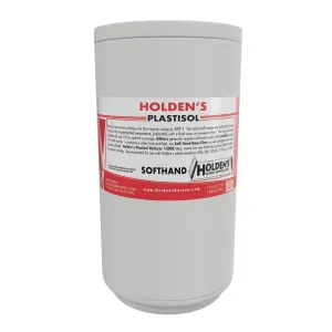 Holden's Screen Supply Plastisol Ink Soft Hand Base | Plastisol Extender for Screen Printing | Reduces Opacity & Ideal for Foil Heat Press