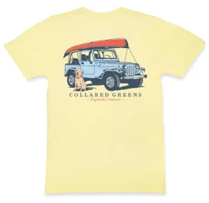 Jeep Dog: Short Sleeve T-Shirt - Gold