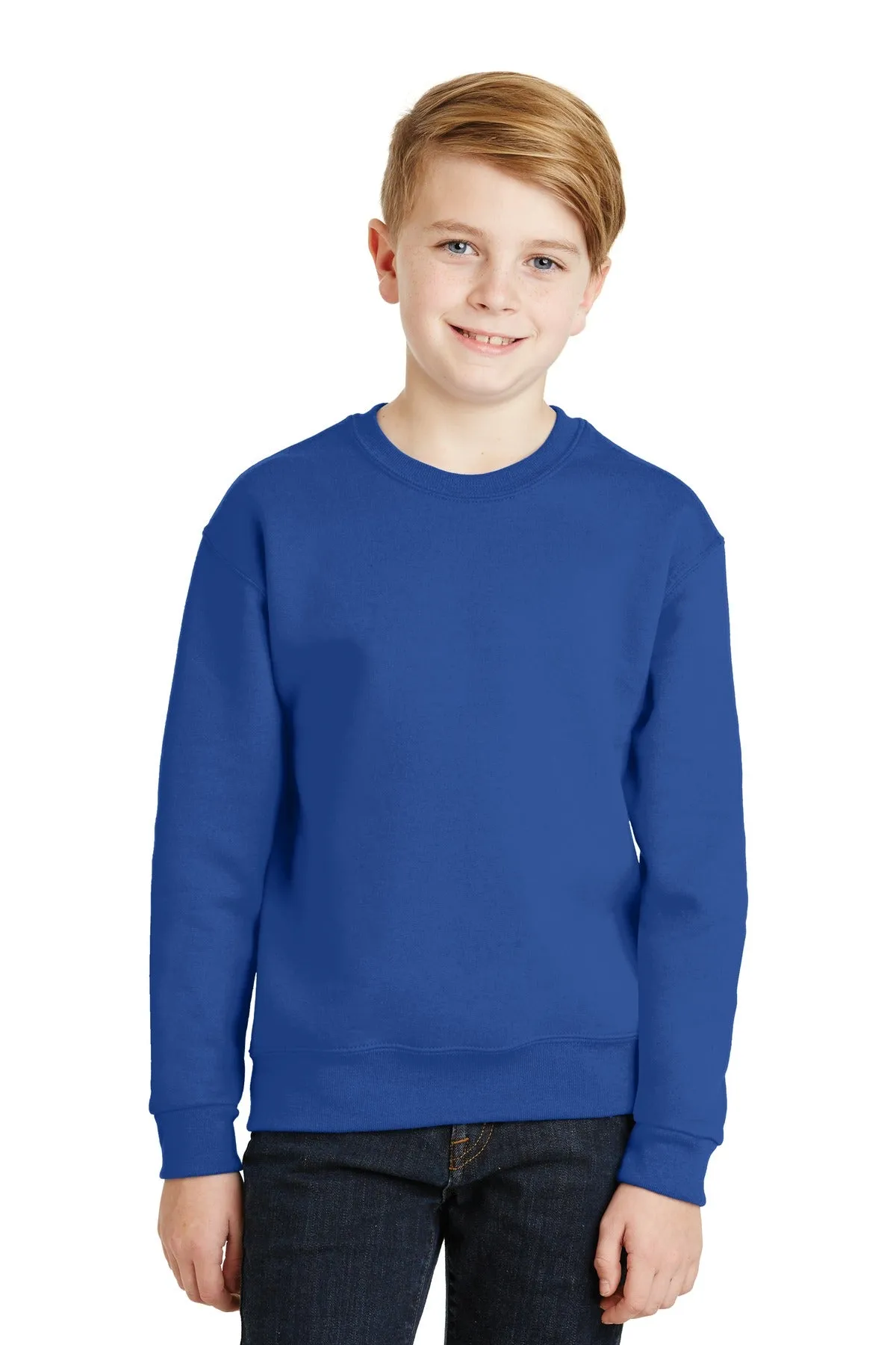 Jerzees - Youth NuBlend Crewneck Sweatshirt. 562B