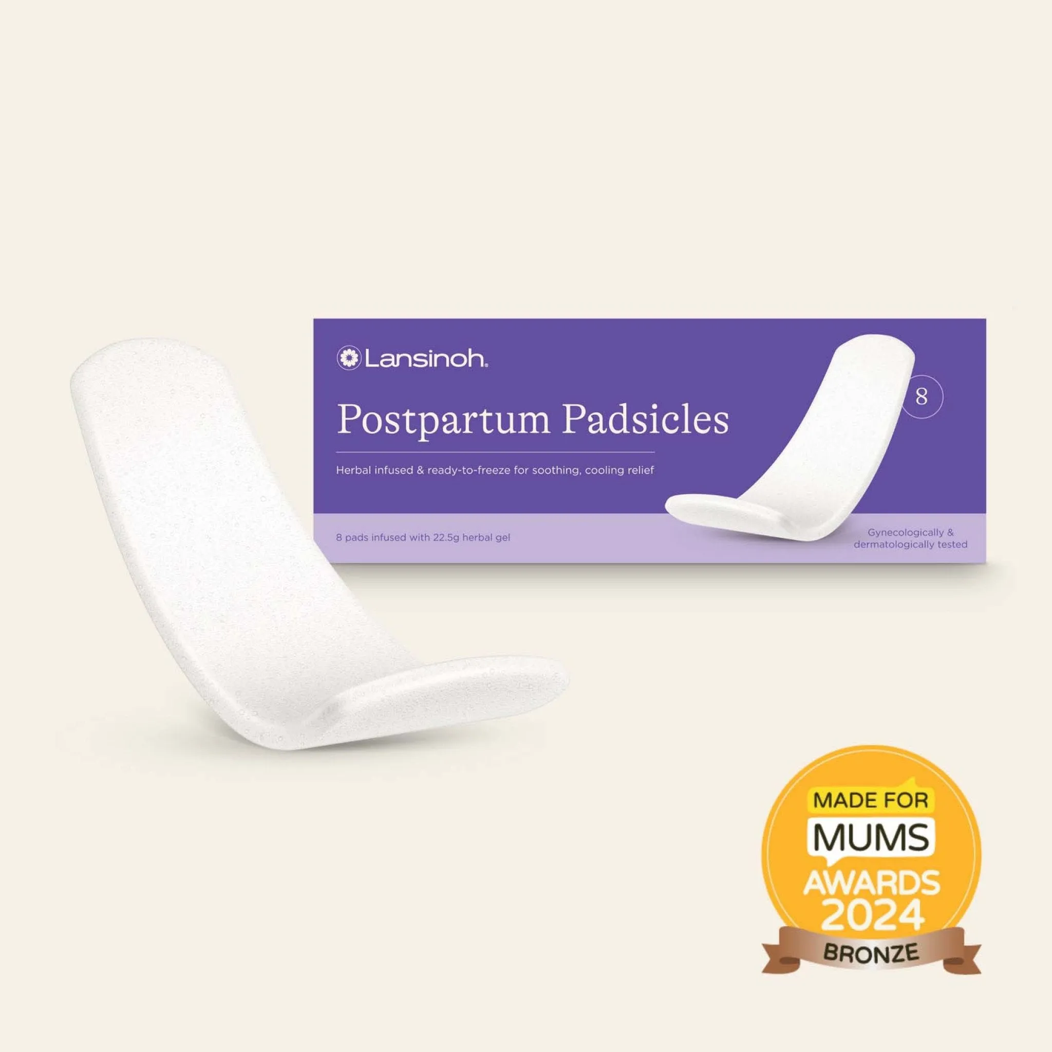 Lansinoh Postpartum Padsicles Pack of Eight