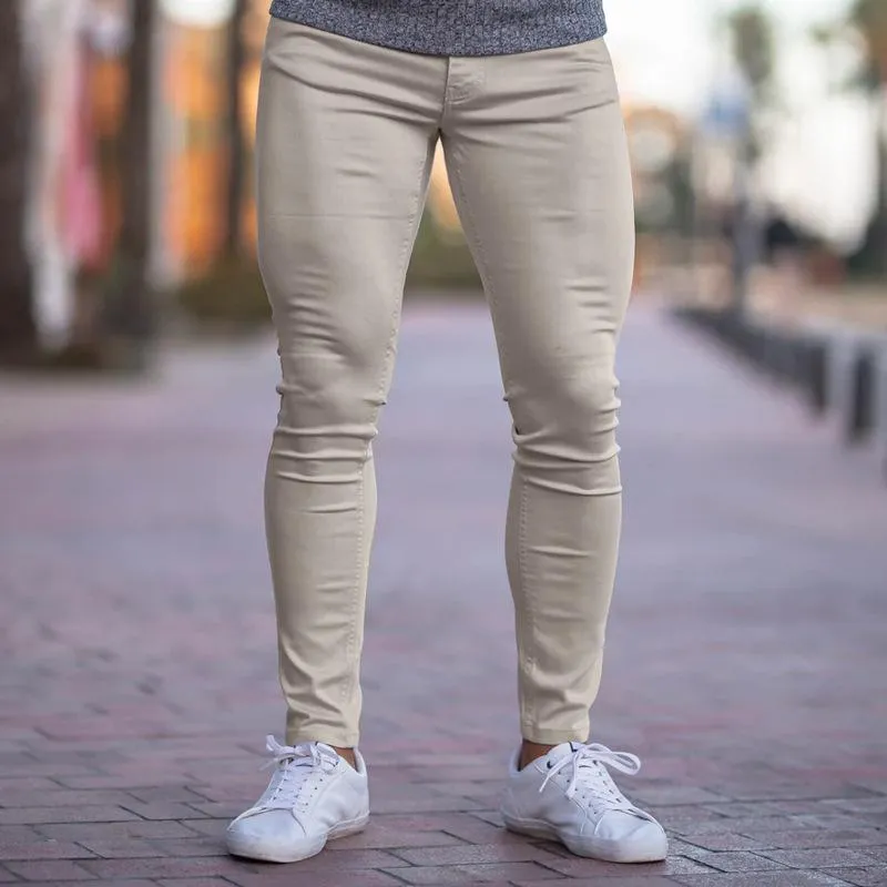 Men's Slim Fit Trousers Straight Casual Pants 29710339L