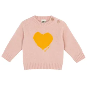 Mistyheart Baby Pink Knit Sweater