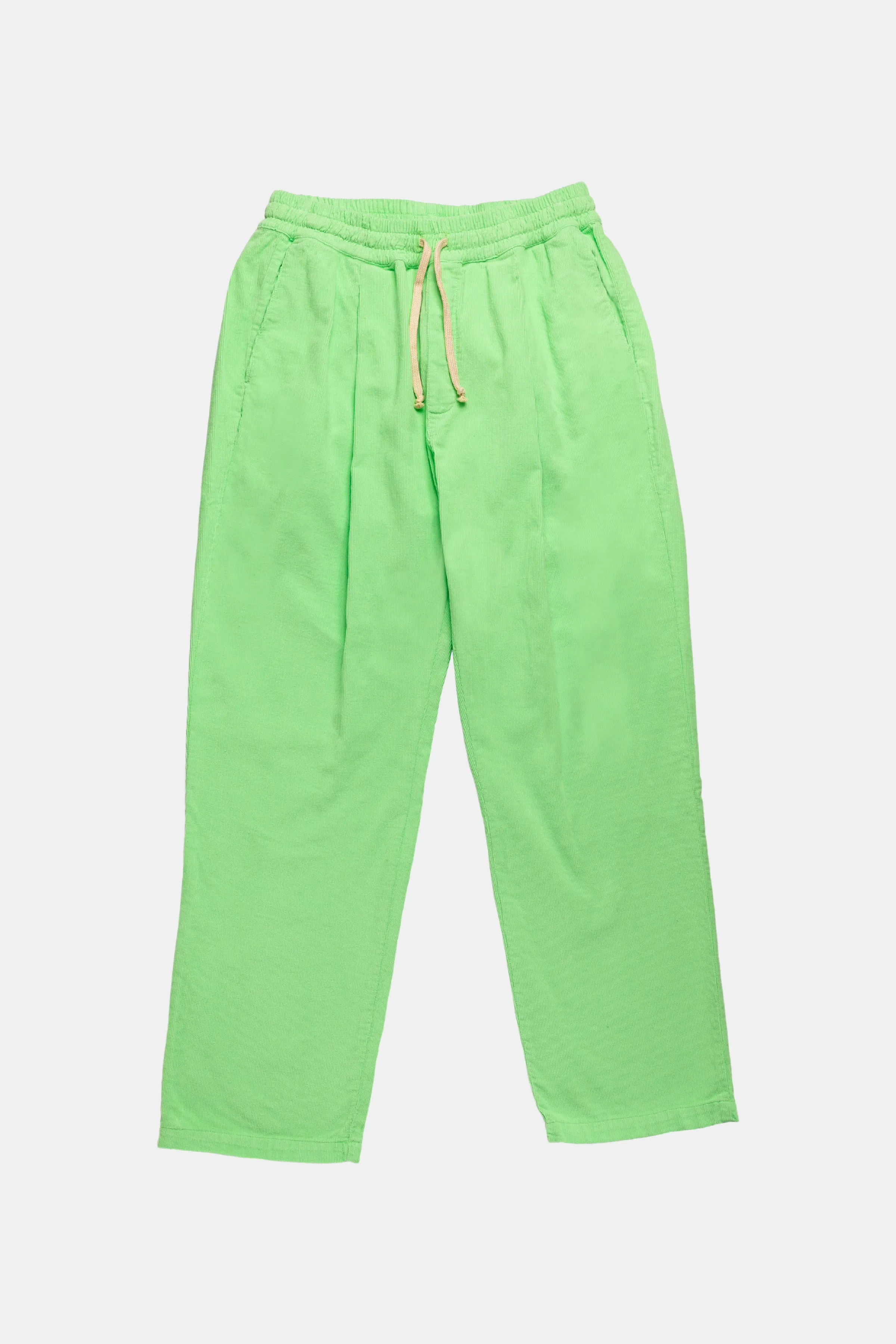 PANTS CORDS NEON GREEN