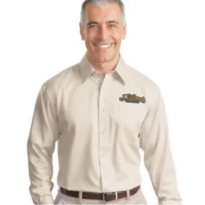 Port Authority Long-Sleeve Non-Iron Twill Shirt