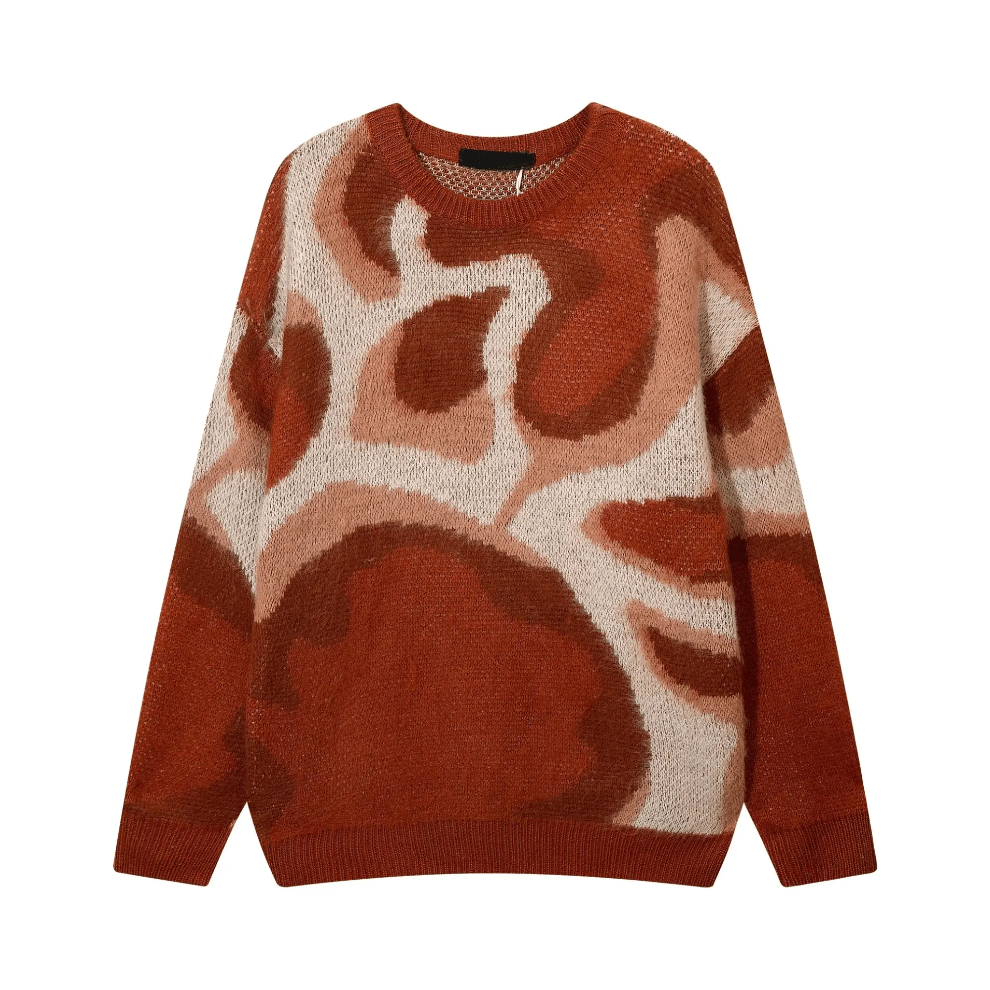 Pre Order:  Drip Art Loose Knitted Sweater