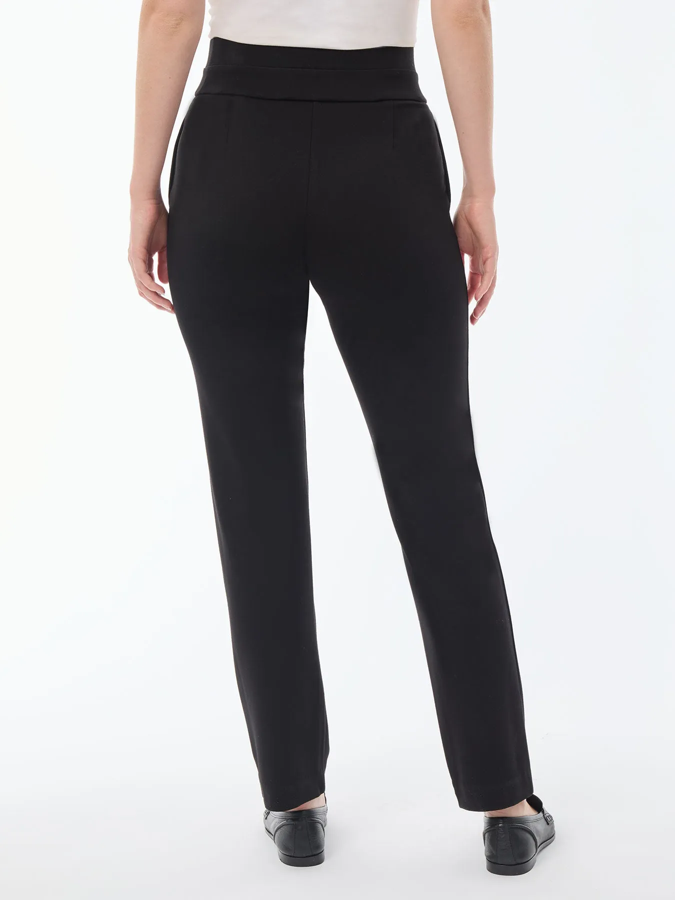 Pull-On Straight Leg Pant, Serenity Knit