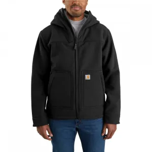 Super Dux Sherpa Lined Insulated Jacket | Black & Brown