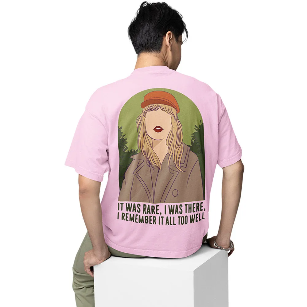 Taylor Swift Oversized T shirt - Remember It All Too Well