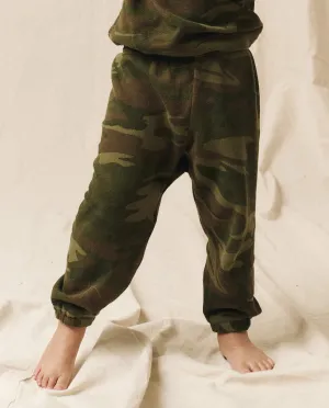 The Little Stadium Sweatpant. Novelty -- Deep Woods Camo