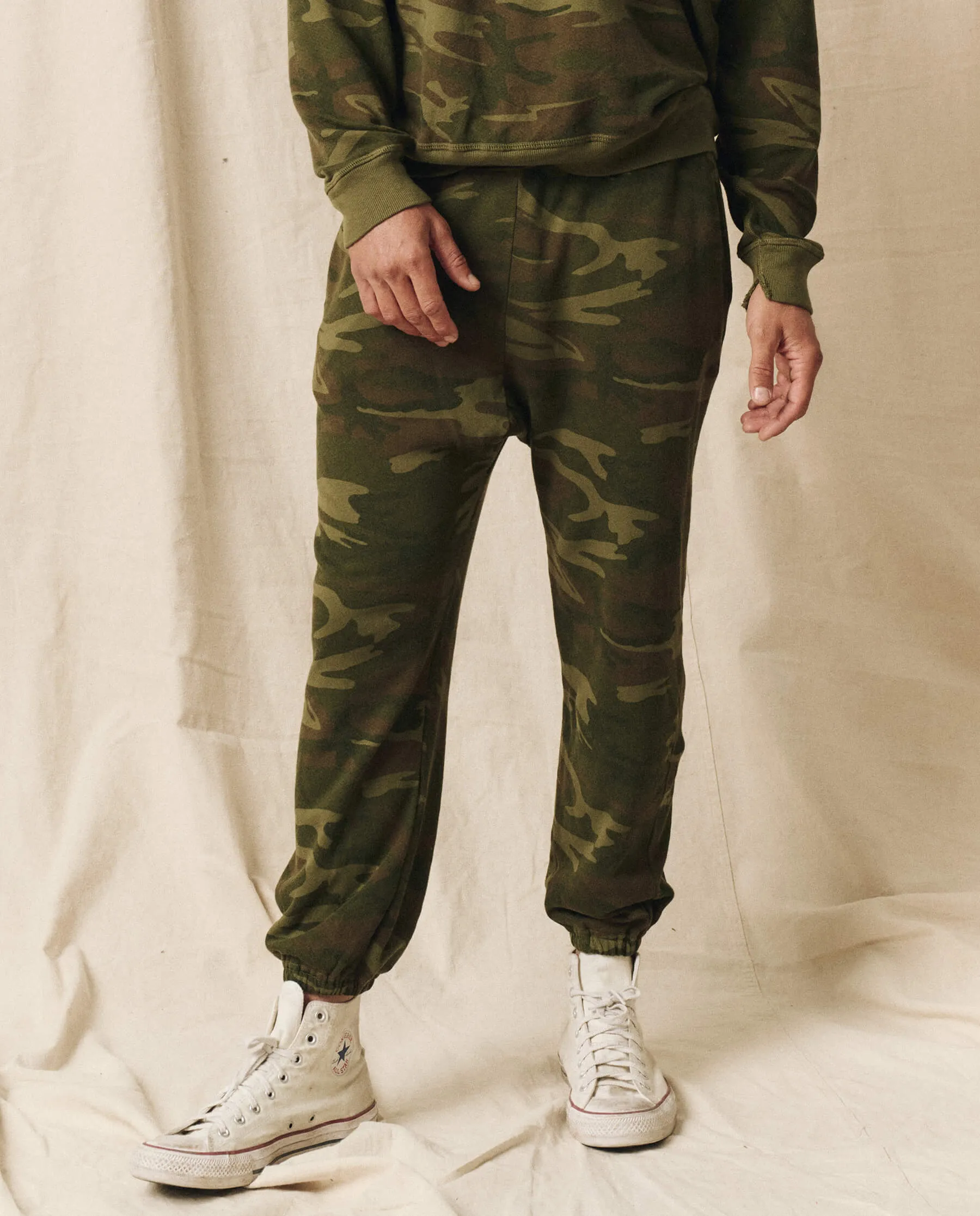 The Men's Stadium Sweatpant. -- Deep Woods Camo