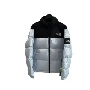 THE NORTH FACE Blue Gray Down Jacket