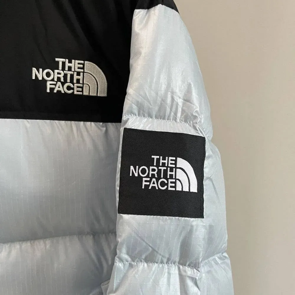 THE NORTH FACE Blue Gray Down Jacket