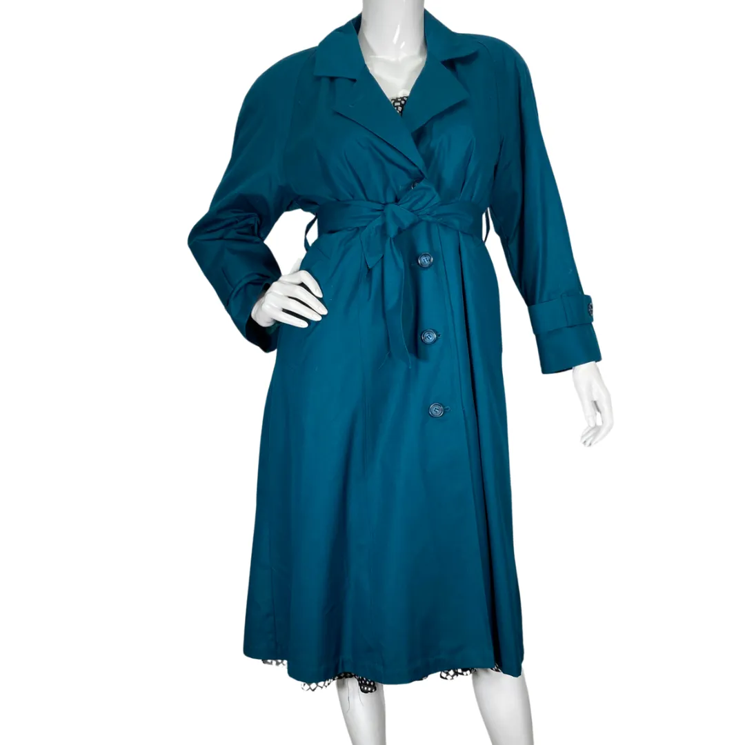 TOWE Teal Trench Coat by London Fog