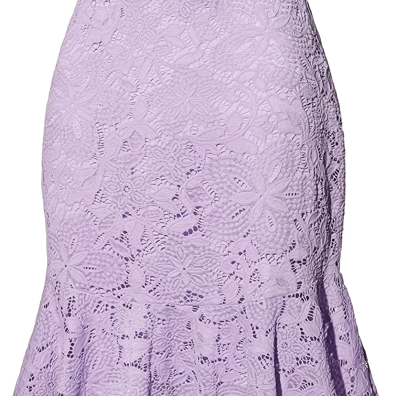 Women's Elegant Lace Fashion High Waist Skirt For Work  Office